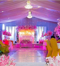 Wedding stage/hall Deco